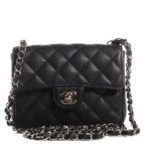 chanel mini flap caviar|Flap Bags .